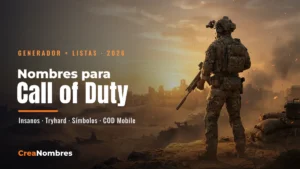 Nombres para Call of Duty: tryhard, insanos y con símbolos