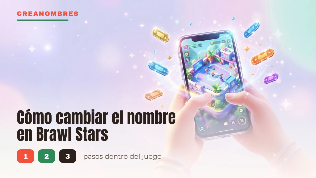 Cambiar el nombre en Brawl Stars Cómo cambiar el nombre en Brawl Stars paso a paso desde el móvil